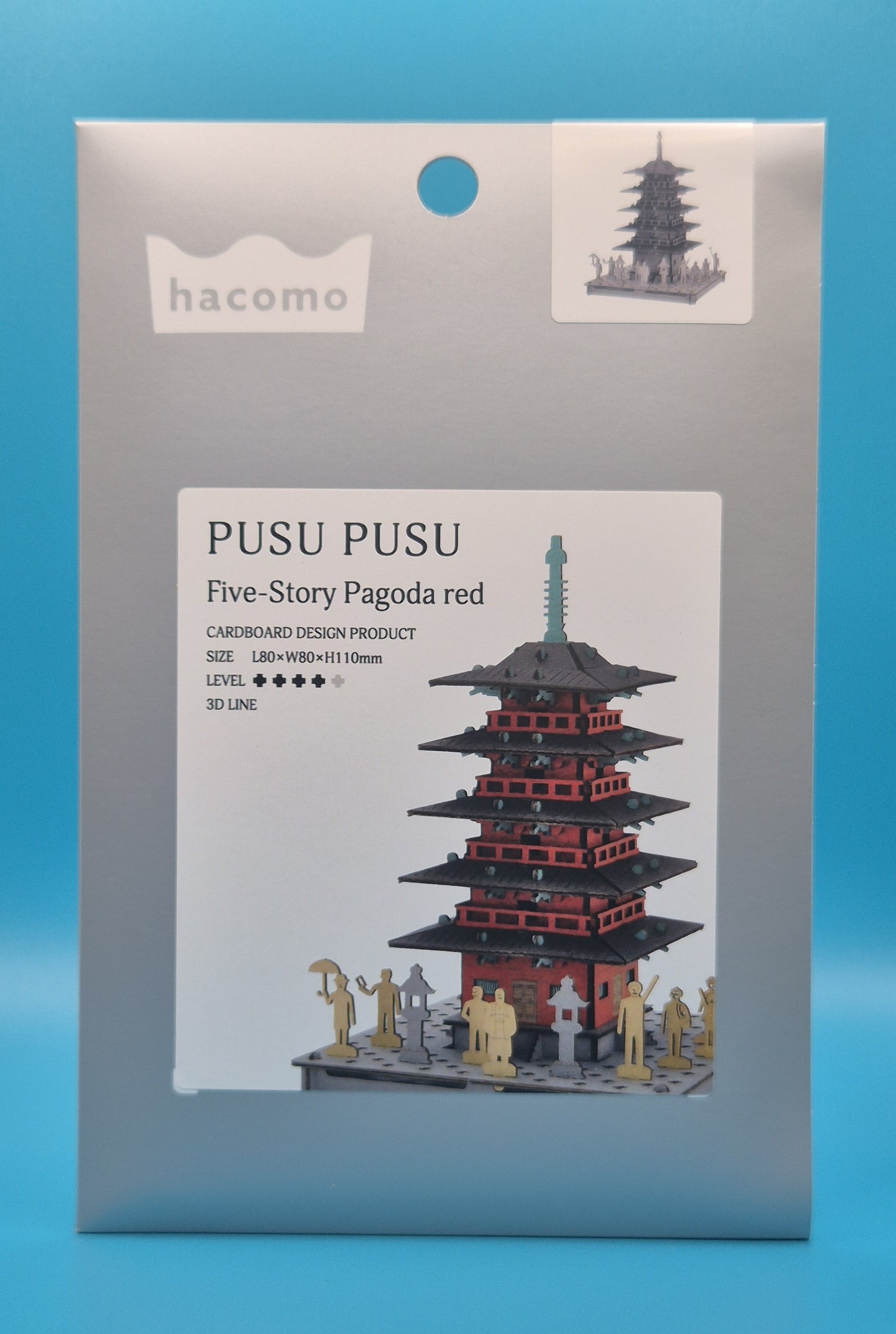 5-Story Pagoda Model