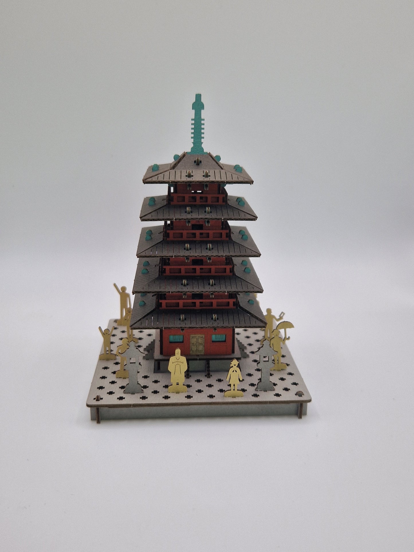 5-Story Pagoda Model
